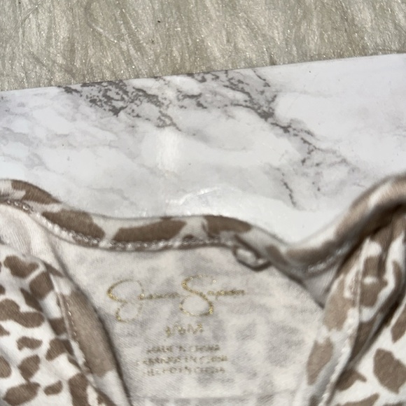 Jessica Simpson Leopard Print Kids One Piece size 3-6 months - Picture 3 of 4
